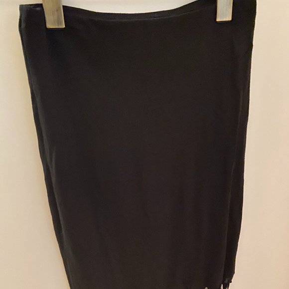 H&M Coachella Collection Fringe Skirt | Black - Picture 3 of 5